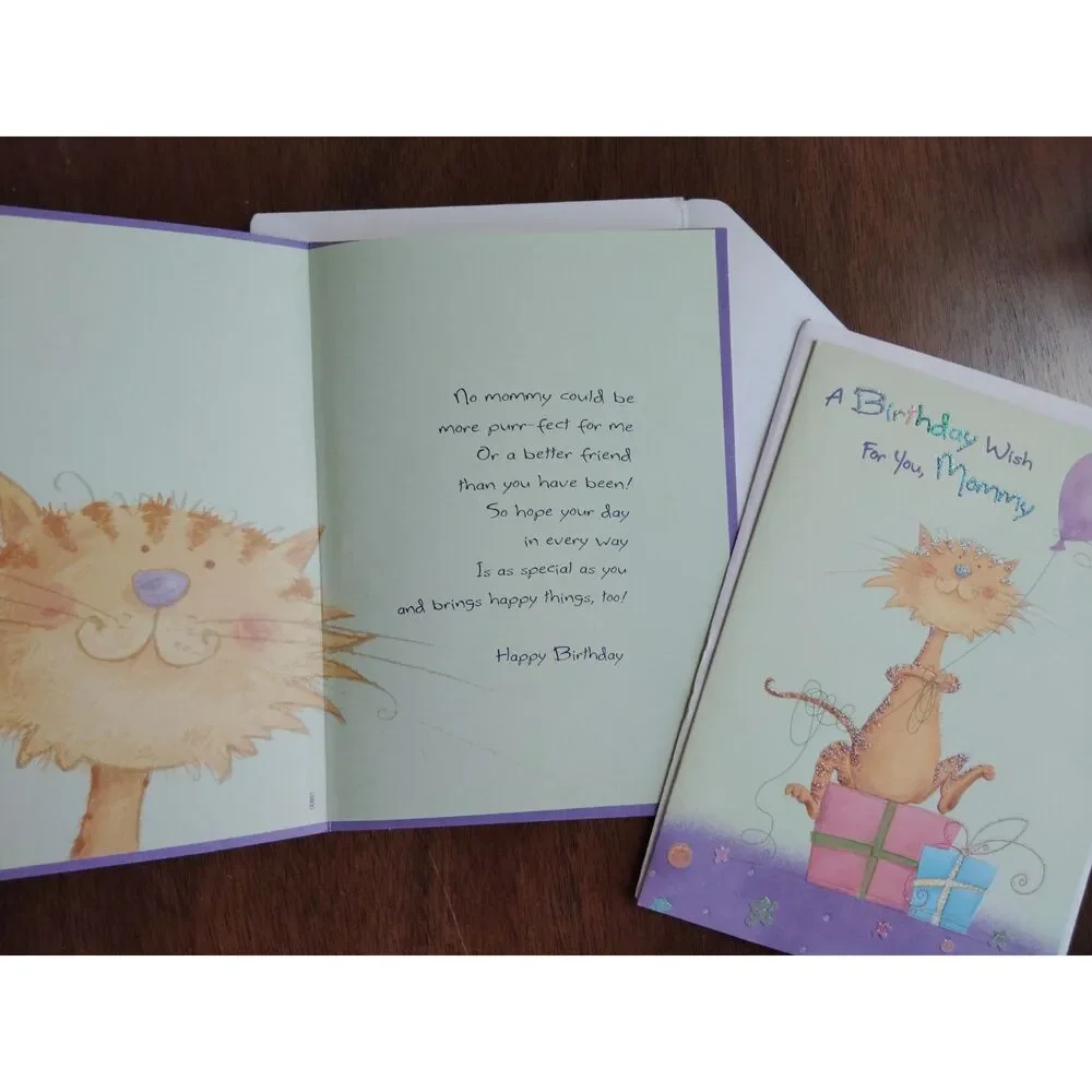 Happy Birthday Designer Greeting Cards  for Mom Lot of 9 w/ Envelopes